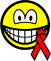 Aids bewustzijns smile Rood lintje 