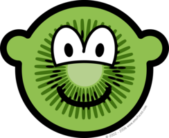 Kiwi fruit buddy icon