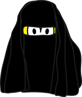 Burqa emoticon