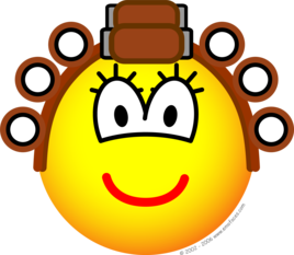 Krullen emoticon