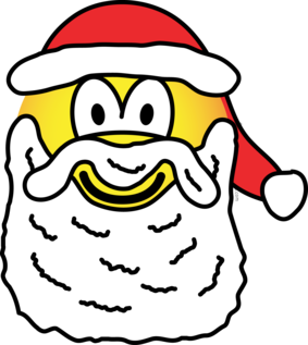 Kerstman emoticon