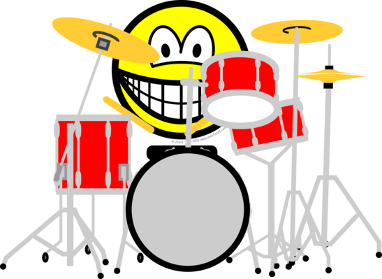 Drummende smile