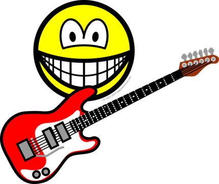 Electrische gitaar smile