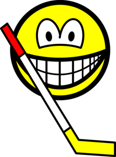 Ijshockey smile