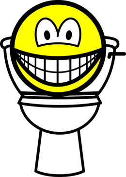 Toilet smile