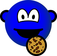 Koekjesmonster emoticon