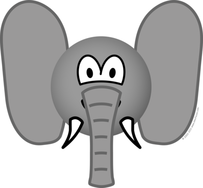 Olifant emoticon