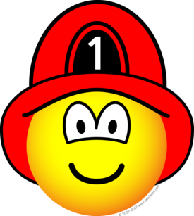 Brandweerman emoticon