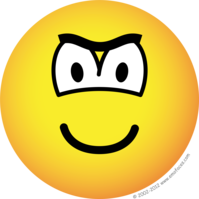 Fronsende emoticon