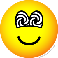 Gehypnotizeerde emoticon