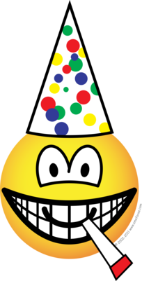 Feest emoticon