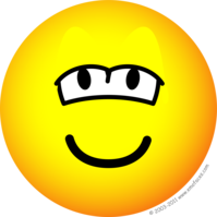 Slaperige emoticon