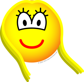 Maagd emoticon